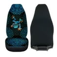 thumbnail image 5 of Binienty Boho Frog Car Seat Covers Set of 2 Pack Mandala Floral Auto Front Seat Covers Bucket Seats Protective Cover Easy to Install Removable Car Interior Accessories, 5 of 8