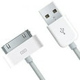 thumbnail image 1 of [MFI Certified] 30 Pin USB Sync and Charge Data Cable Compatible with iPhone 3G 3GS 4 4S, 1 of 2