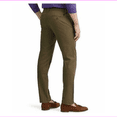 thumbnail image 2 of Men's Straight Fit Stretch Twill Chino Pants DGrn 32X32, 2 of 2