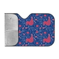 thumbnail image 2 of Bingfone Chicken and Rooster Car Windshield Sunshade,Sun Foldable Sun Shield Sun Visor for Car - Medium, 2 of 9
