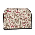 thumbnail image 2 of Lsque Paris Vintage Print 2 Slice Toaster Cover , Kitchen Appliance Dustproof Protector , Toaster Protector Dustproof Kitchen Appliance Cover, 2 of 7