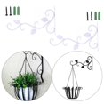 thumbnail image 4 of Cesta colgante Soportes Percha Jardín Cubierta Porche Patio Balcón para Linternas Maceta Sharpla ganchos para colgar en la pared, 4 of 8