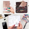 thumbnail image 6 of Clever Fox Pocket Planner Weekly - Undated Monthly Goal Planner and Calendar for Increasing Productivity, Mini Planner Perfect for Purse, Size: 3.7" x 6.7", Start Anytime, Lasts 1 Year - Rose Gold, 6 of 7