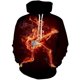 thumbnail image 1 of "Xishao Sudadera con Capucha De Llama Colorida para Hombre Y Mujer, Abrigo con Capucha 3D, Chaqueta Divertida Negra, Otoño E Invierno" Xishao ropa, 1 of 2