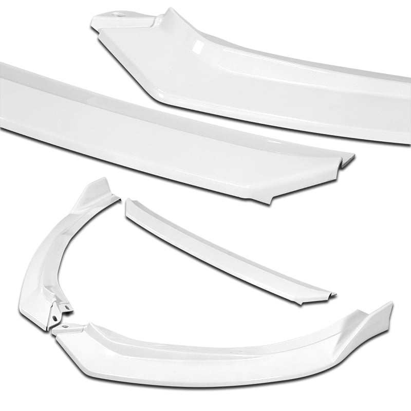 Stay Tuned Performance For 2021-2024 Kia K5 GT-Line Painted White Front Bumper Spoiler Lip STP-Style