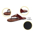 thumbnail image 5 of Bkhluea Women Flip Flop Sandals Metal Ornament Shoes Comfortable For Beach Travel Casual Daily Outdoor Walking Activities, 5 of 7