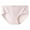Pink, variant on JUSLIO Panties for Women Cotton Briefs Mid waist Breathable Comfortable Underwear Beige L