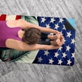 thumbnail image 5 of American Flag Yoga Towel with Storage Bag, 72.8"x26.8" - Suitable for Yoga, Pilates, Fitness, Gym Towels, 5 of 6