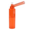 thumbnail image 4 of Juego de taza de cachimba portátil, pipa cilíndrica de plástico para fumar, accesorios para el hogar y viajes, color naranja, 4 of 14