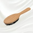 thumbnail image 3 of Legno Alder Wood Pneumatic Hair Brush with Boar Bristles and Nylon Pins, 3 of 10