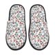 thumbnail image 1 of Fotbe Christmas Elements Pantuflas Peludas para Mujer con Estampado, Zapatillas de Peluche, Zapatos de Invierno para Casa, Uso Interior y Exterior-Medium, 1 of 8