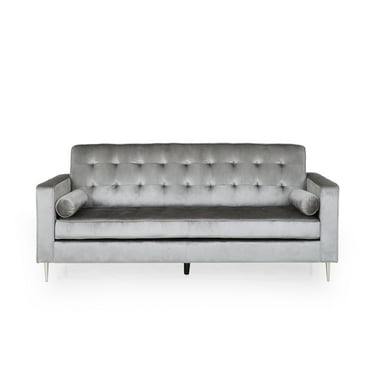Dhp Emily Convertible Tufted Futon Sofa, Dhp Emily Convertible Futon Sofa Couch Beige Velvet