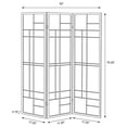 thumbnail image 7 of Katerina 3-Panel Room Divider Folding Shoji Screen Cherry, 7 of 7