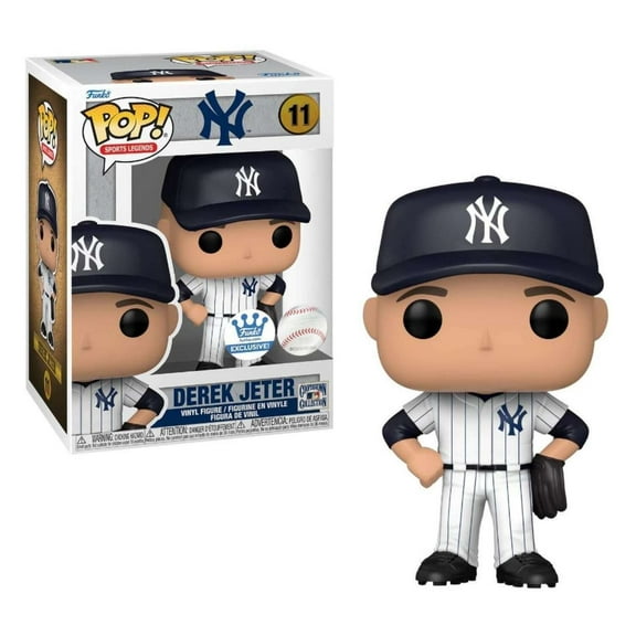 Funko Pop! Sports Legends Derek Jeter Shop Exclusive Figure #11 White