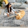 thumbnail image 6 of Yesfashion Carpets Area Rugs Washable Area Rug Modern Abstract Rug,Foldable Soft Indoor Carpet, 6 of 7