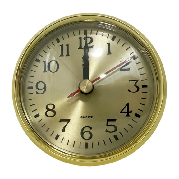 75Mm Install Diameter Diy Clock Parts Compact Quartz Clock Insert Compact Clock Movement Versatile Application