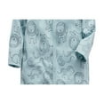 thumbnail image 5 of Bellafa 0-12M Baby Boys Long Sleeve One-Piece Footies Newborn Button Down Cotton Romper Onesies Fall Spring Infant Bodysuit, 5 of 7