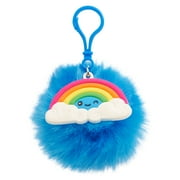 Way To Celebrate Easter Fuzzy Keychain, Rainbow