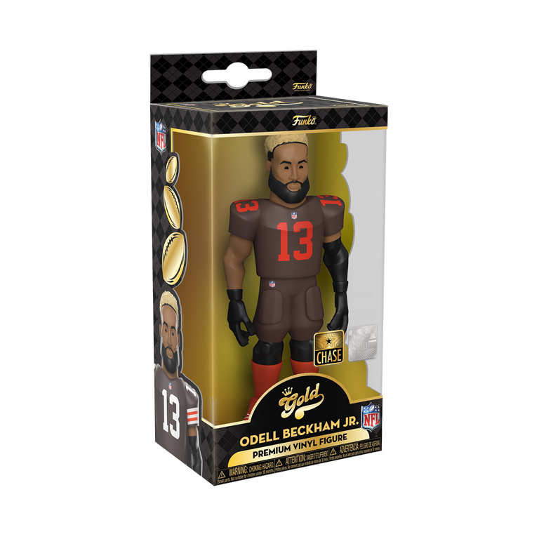 Gold 5 NFL: Browns - Odell Beckham Jr (Home Uniform) with Chase 