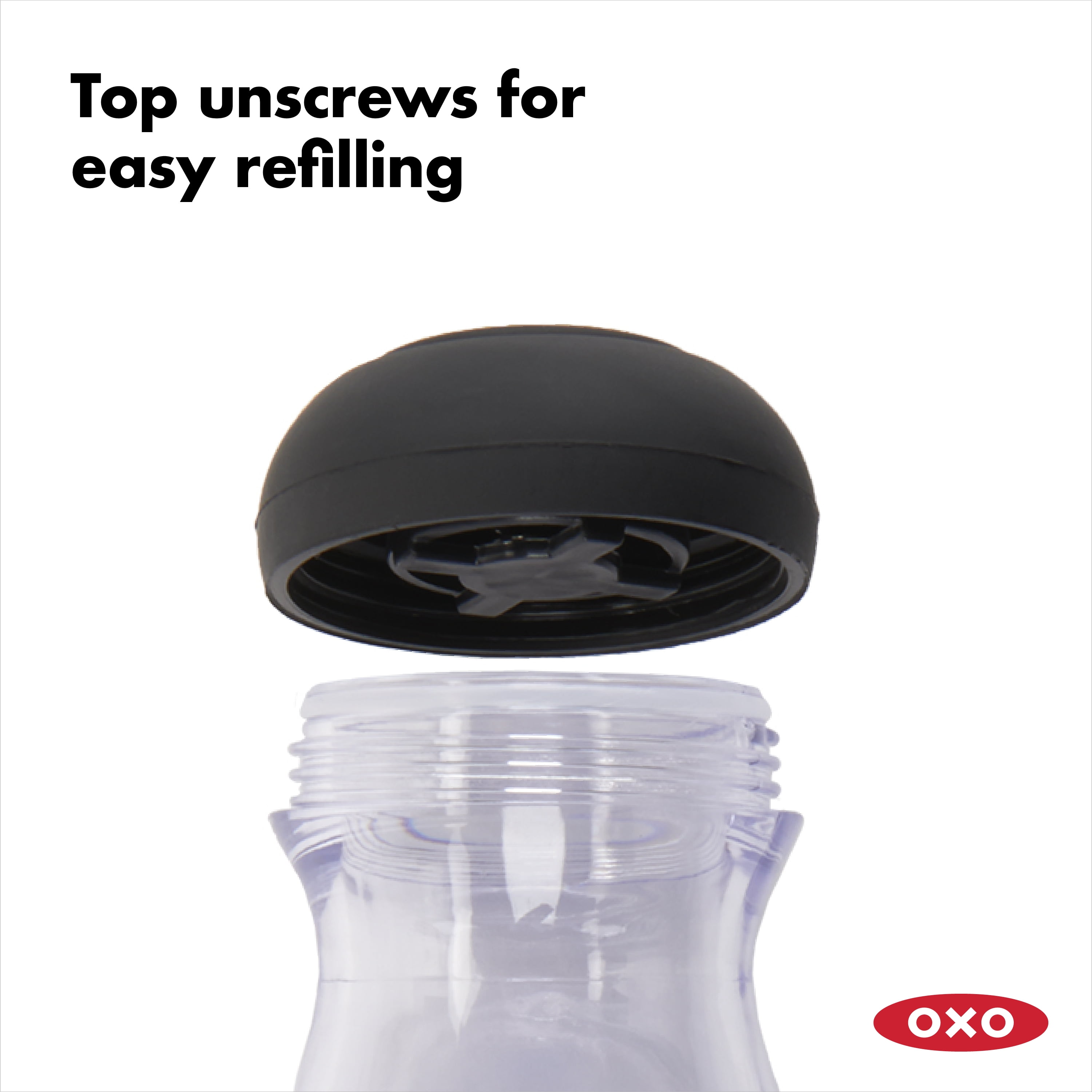 OXO Soap Dispensing Cleaning Palm Brush Refill Head, 2-Pack