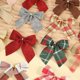 thumbnail image 2 of 24/5 piezas Lazos navideños Adornos navideños Lazos dorados y rojos Adornos para árbol de Navidad Decoraciones de Año Nuevo 2025 Mini lazos Papel de regalo, 2 of 5
