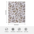 thumbnail image 2 of AIOE Brown Duck Camouflage Fleece Bed Blankets, Soft Flannel Cozy Blanket for Adults Washable Lightweight Fuzzy Blanket Gift for Girls Boys 50x60in, 2 of 7
