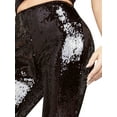 thumbnail image 5 of Xuanfei Women Sequin Sparkly Party Club Night Flare Long Pants, 5 of 6