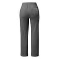 thumbnail image 5 of Lixiuxyad Womens Baggy Pants Women'S Casual Pants Solid Cotton And Pants With Pocket Long Pants Gray, 5 of 5