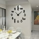 thumbnail image 2 of 1pc 40in 3D DIY Frameless Large Wall Clocks, Living Room Extra Large Wall Clock Stickers, Decorative Giant Silent Wall Clock Kit For House Office Decoration, 2 of 4