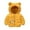 Yellow, variant on Dyfzdhu Toddler Kids Boys Girls Winter Down Coats Cute Bear Ears With Hoods Cartoon Lightweight Jacket Outerwear
