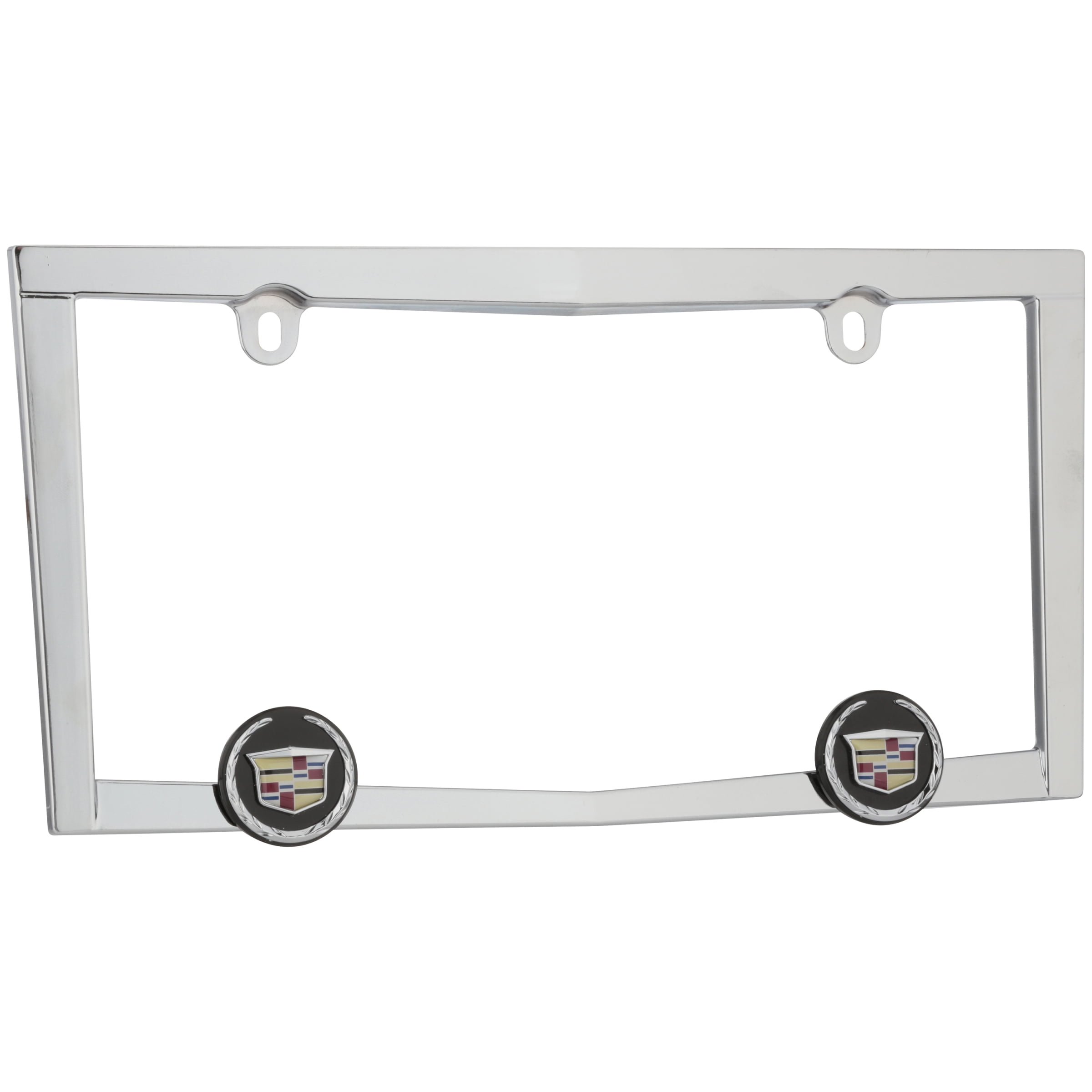 Cruiser AccessoriesÂ® CadillacÂ® Chrome License Plate Frame Walmart