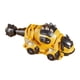 thumbnail image 4 of Juguete de coche transformable Hugo de dinosaurio Anquilosaurio amarillo, 4 of 9