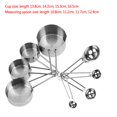 thumbnail image 2 of Greensen 8pcs/set Stainless Steel Measuring Cups&Spoons Kit Sugar Coffee Milk Kitchen Gadget Baking Tool,Measuring Cups, Kitchen Spoons, 2 of 6