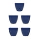 thumbnail image 1 of Toystoory Macetas de bonsái bellamente diseñadas para árboles de bonsái, sistema de drenaje, macetas, azul profundo, 9CM Type2 NO2, 1 of 6