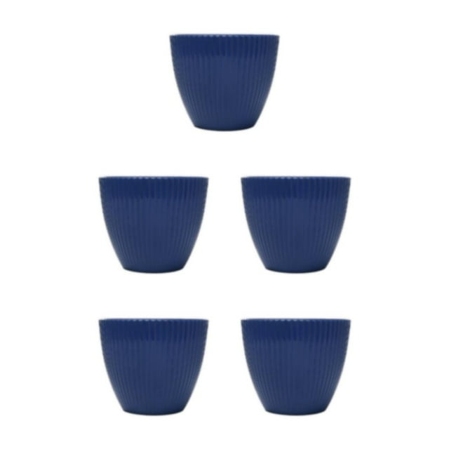 Billuyoard Macetas ligeras y portátiles para bonsái Azul profundo 13CM