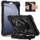 thumbnail image 2 of Funda Resistente a Golpes para Samsung Galaxy Tab A11+, Silicona Anti Caída + Funda Protectora de Capa de PC con Asa Giratoria de 360°, Soporte, Correa para el Hombro, Negro, para Galaxy Tab A11+, 2 of 8