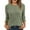 Green, variant on VBVC No Boundaries Women's Long Sleeve Shirts,Knitted Casual Blouses,Women's Crewneck Fitted Pullover Tops,White,Size XL