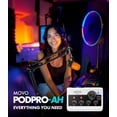 thumbnail image 2 of Paquete de equipos de podcast Movo PodPro-AH para iPhone/Android, 2 of 8