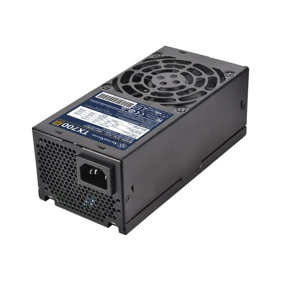 SilverStone SST-TX700-G - Alimentation (Interne) - TFX12V / ATX12V 2.4 - 80 PLUS Or - AC 90-264 V - 700 Watts - PFC Actif - Noir