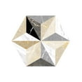 thumbnail image 4 of The Tile Life Osiris Colors Matte 3D Hexagon Porcelain Floor & Wall Tile, 8 x 9 in, 24-Piece, 4 of 16