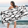 thumbnail image 6 of Dreamtimes Microfiber Beach Towel,s,Little Cute Baby Panda Sand Free Beach Towel,,Quick Dry Beach Towel, Extra Large Beach Towel,s for Adults,Kids 60"x30", 6 of 7
