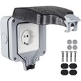 thumbnail image 1 of Toma de Pared Impermeable Toma de Exterior Ip66 Impermeable, Toma de Pared para Exterior. Afortunado Sencillez, 1 of 5