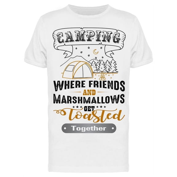 Camping Is The Best Thing To Do T-Shirt Men -Image by Shutterstock, Male Small