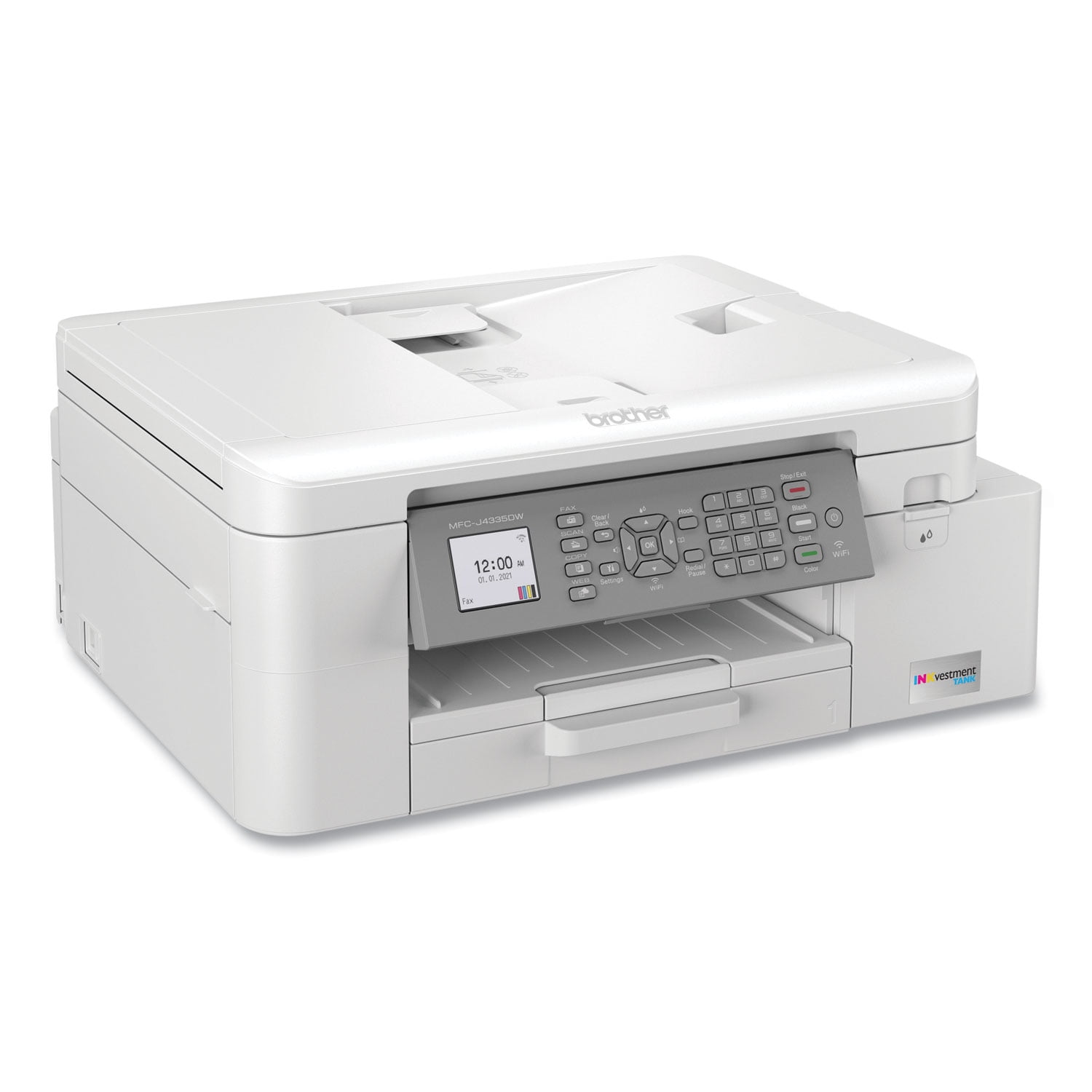 Knorrig Induceren Minachting Brother MFC-J4335DW All-in-One Color Inkjet Printer, Copy/Fax/Print/Scan -  Walmart.com