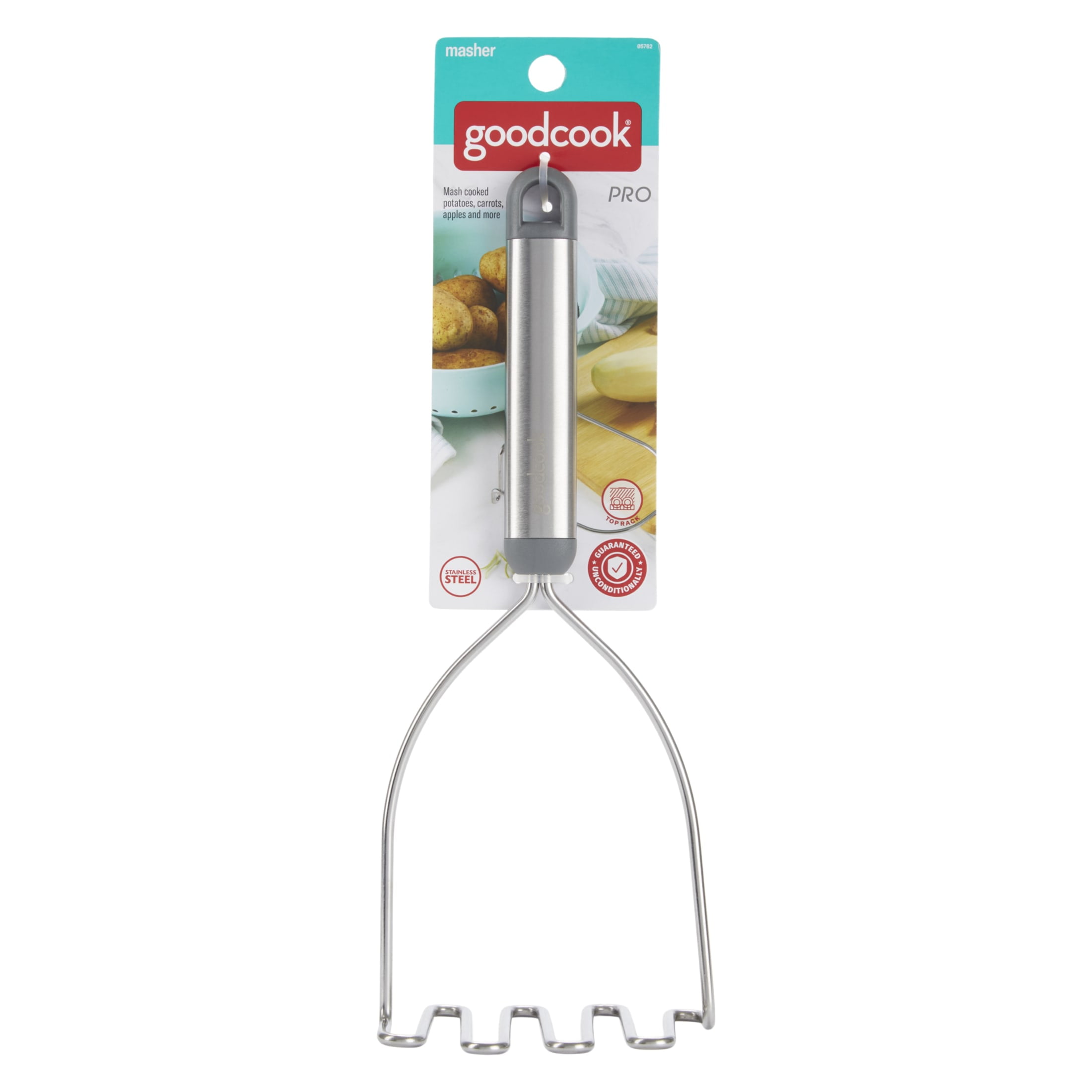 (2 pack) GoodCook Pro Stainless Steel Potato Masher