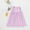 Purple, variant on Qingpeng Girl's Summer Cotton Dress Casual Loose Ruffle Tank Dress for 1-8T Kids