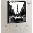 thumbnail image 2 of Street Scene with Porsche Canvas Fashion Prints by Art Remedy, Black Frame, 20 x 24, 2 of 7