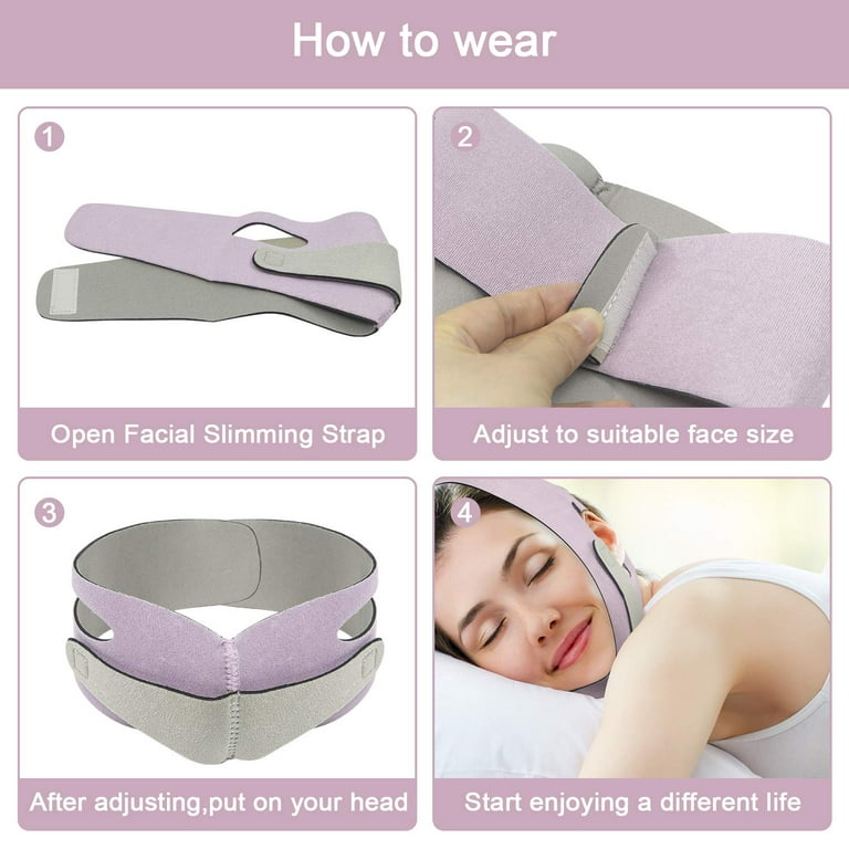 FACE SHAPER QUICK Shaping Face Slimming Strap For Travel $6.42 - PicClick AU