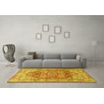 thumbnail image 3 of Ahgly Company Indoor Rectangle Persian Yellow Traditional Area Rugs, 8' x 12', 3 of 4