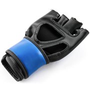 UFC Ground Game MMA Gloves - S/M, Blue - Grappling and Striking MMA Training Gear for Beginner to Intermediate Fighters